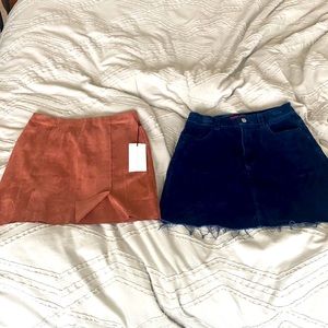 Two size small skirts!